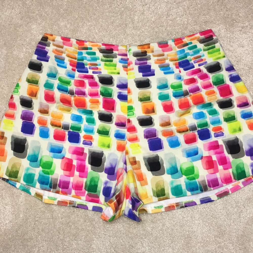 Alexis high rise multicolor shorts - Picture 3 of 4